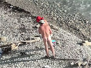 nice youthful teenager nudists on the beach